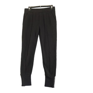 Avec Les Filles Women's Jogger side zipper in Black size XS NEW